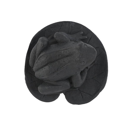 Shungite Stone Frog Figurine