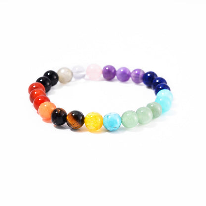 7-Gemstone Chakra Bead Bracelet – Healing & Empowerment on Your Wrist