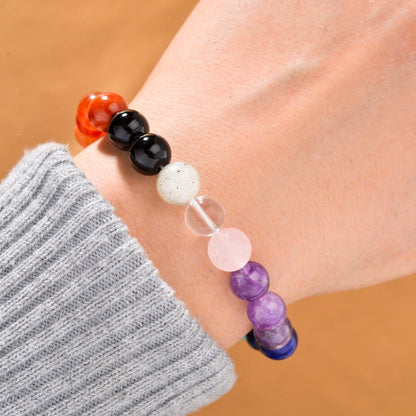 7-Gemstone Chakra Bead Bracelet – Healing & Empowerment on Your Wrist
