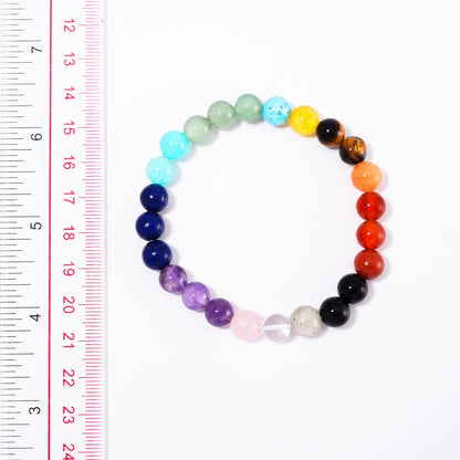 7-Gemstone Chakra Bead Bracelet – Healing & Empowerment on Your Wrist