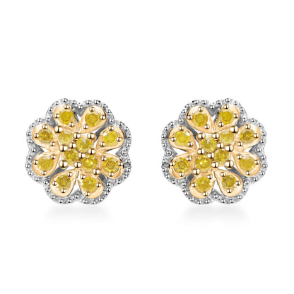 Flower Diamond Earrings – Bloom Into Your Best Version