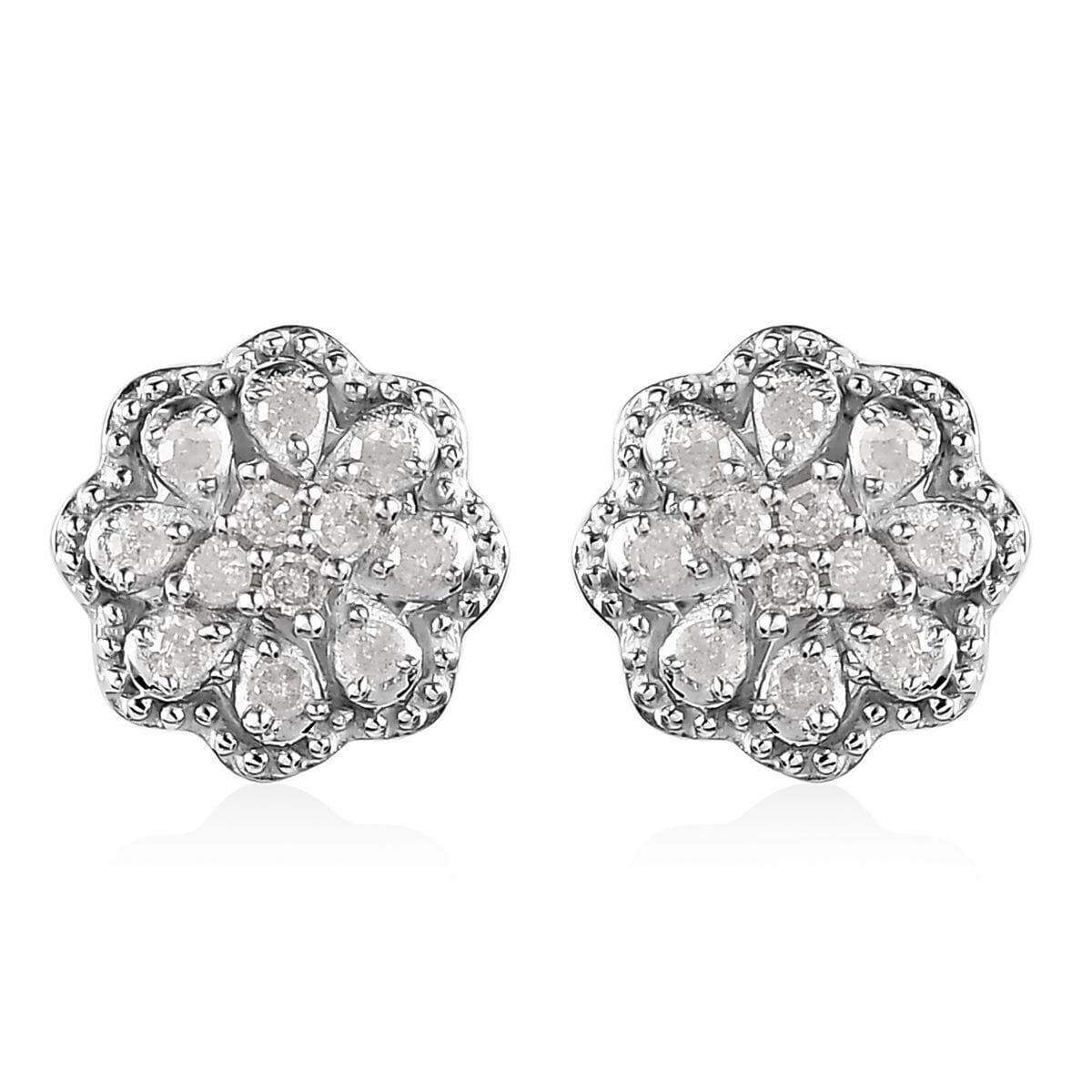 Flower Diamond Earrings – Bloom Into Your Best Version