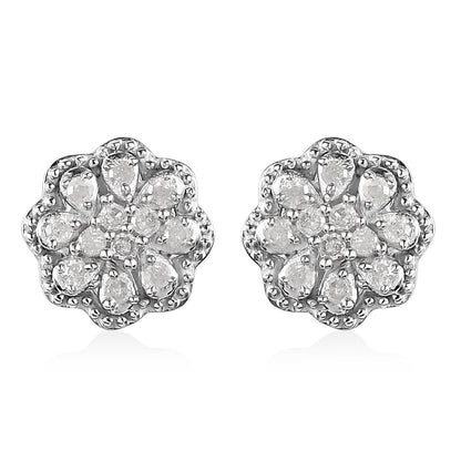 Flower Diamond Earrings – Bloom Into Your Best Version
