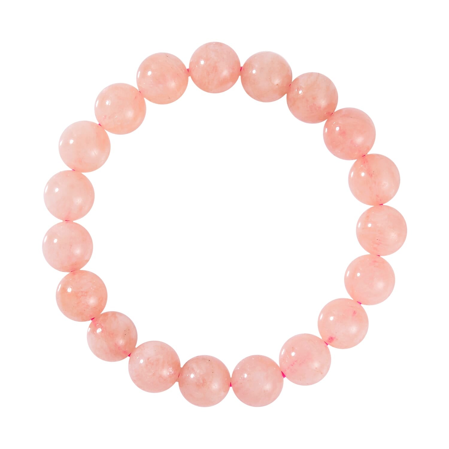 Pink Morganite Beaded Necklace – To Unblock the Heart Chakra