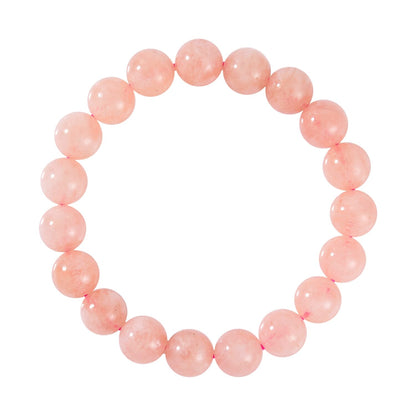 Pink Morganite Beaded Necklace – To Unblock the Heart Chakra