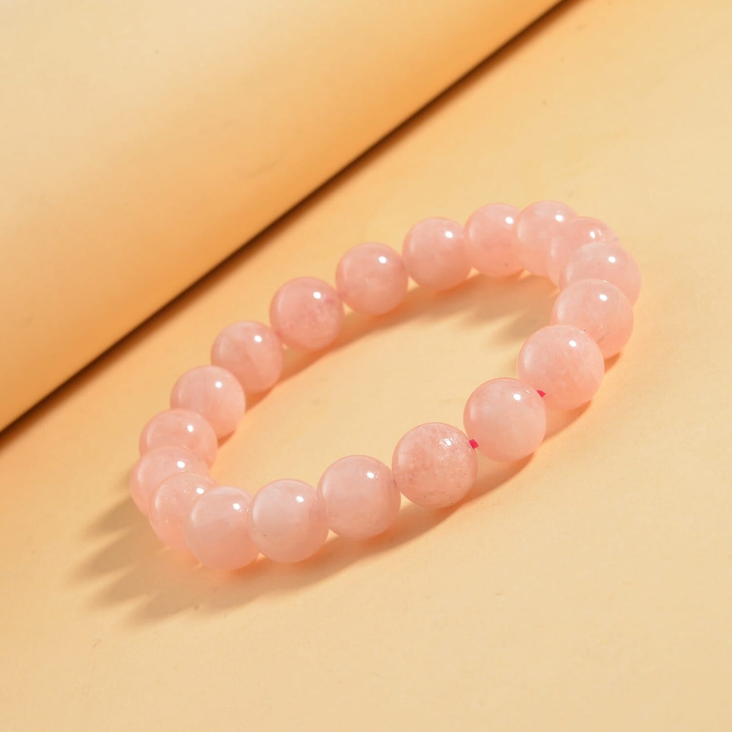 Pink Morganite Beaded Necklace – To Unblock the Heart Chakra