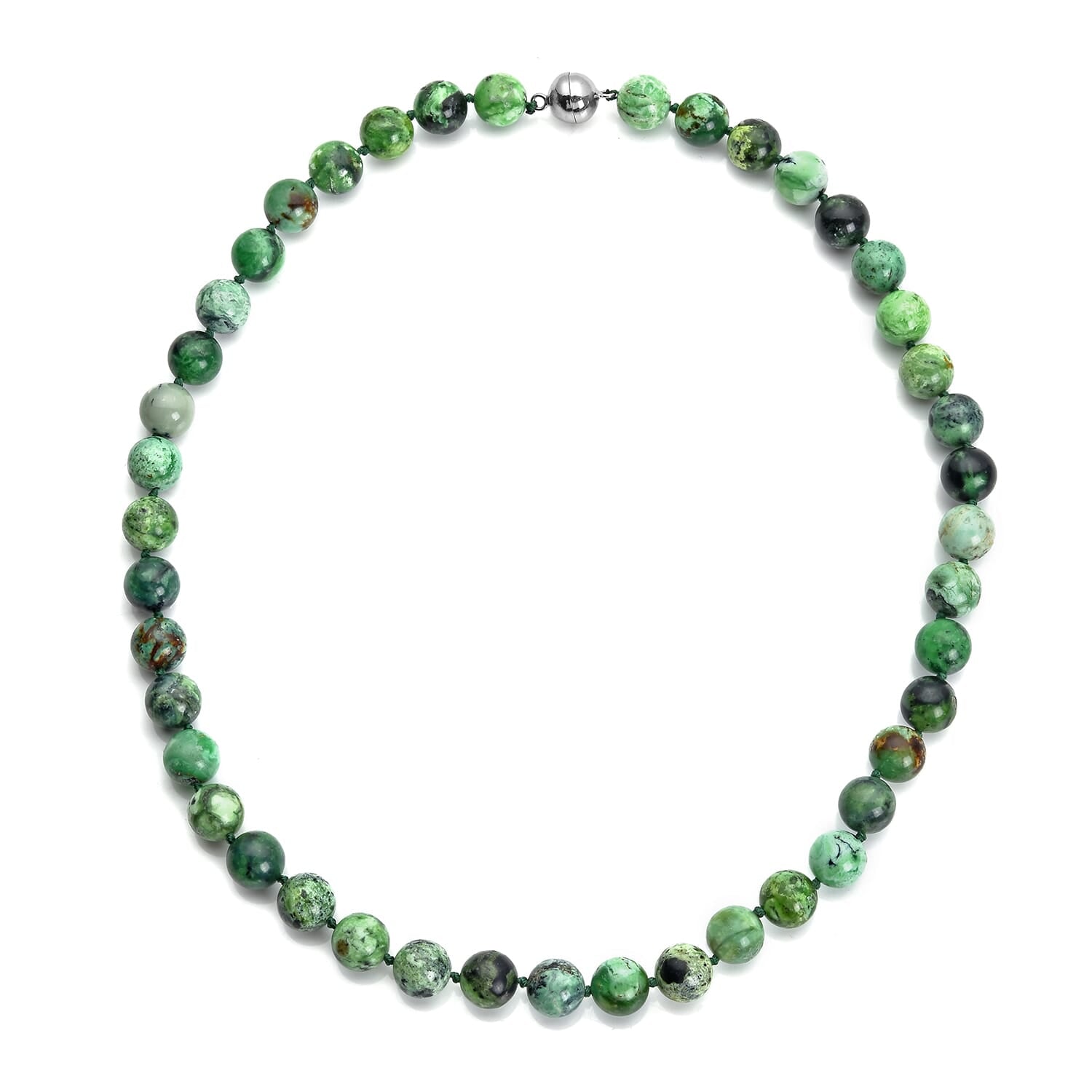 Rare Variscite Beaded Necklace – Reconnect with Your Higher Self