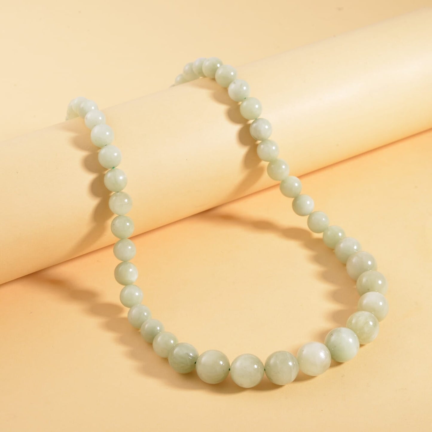 Green Kunzite Beaded Necklace – For Everyday Joy and Ease
