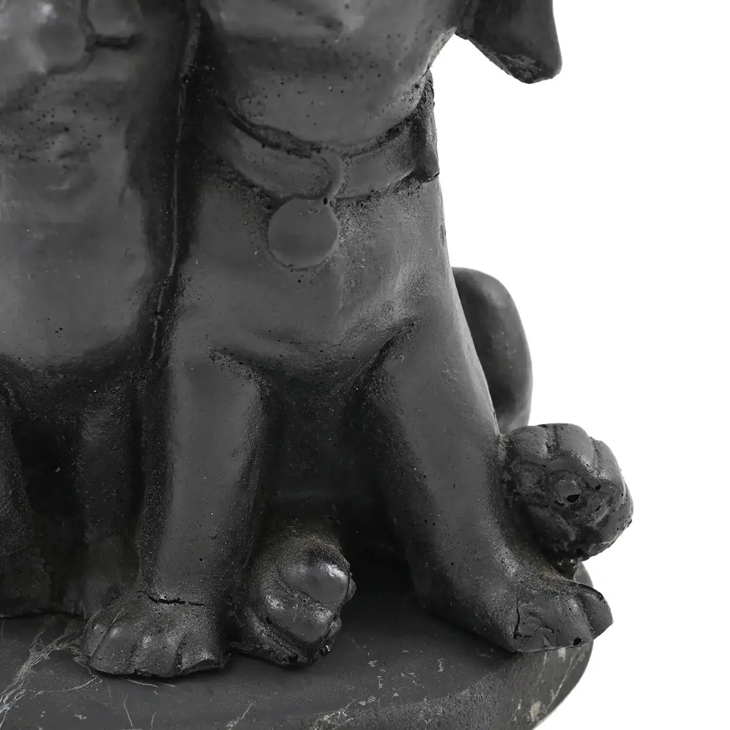Guardian Companions: Shungite Cat & Dog Figurine