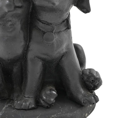 Guardian Companions: Shungite Cat & Dog Figurine