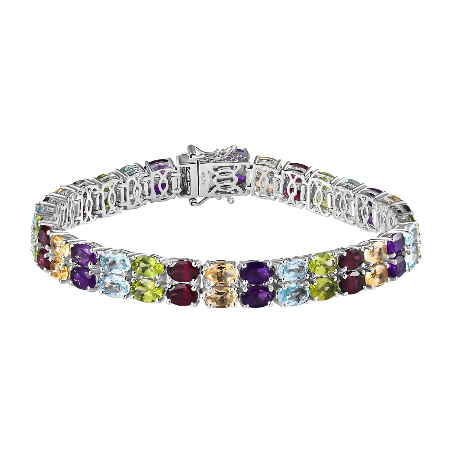 Natural Gemstone Tennis Bracelet – A Spiritual Twist on a Jewelry Icon