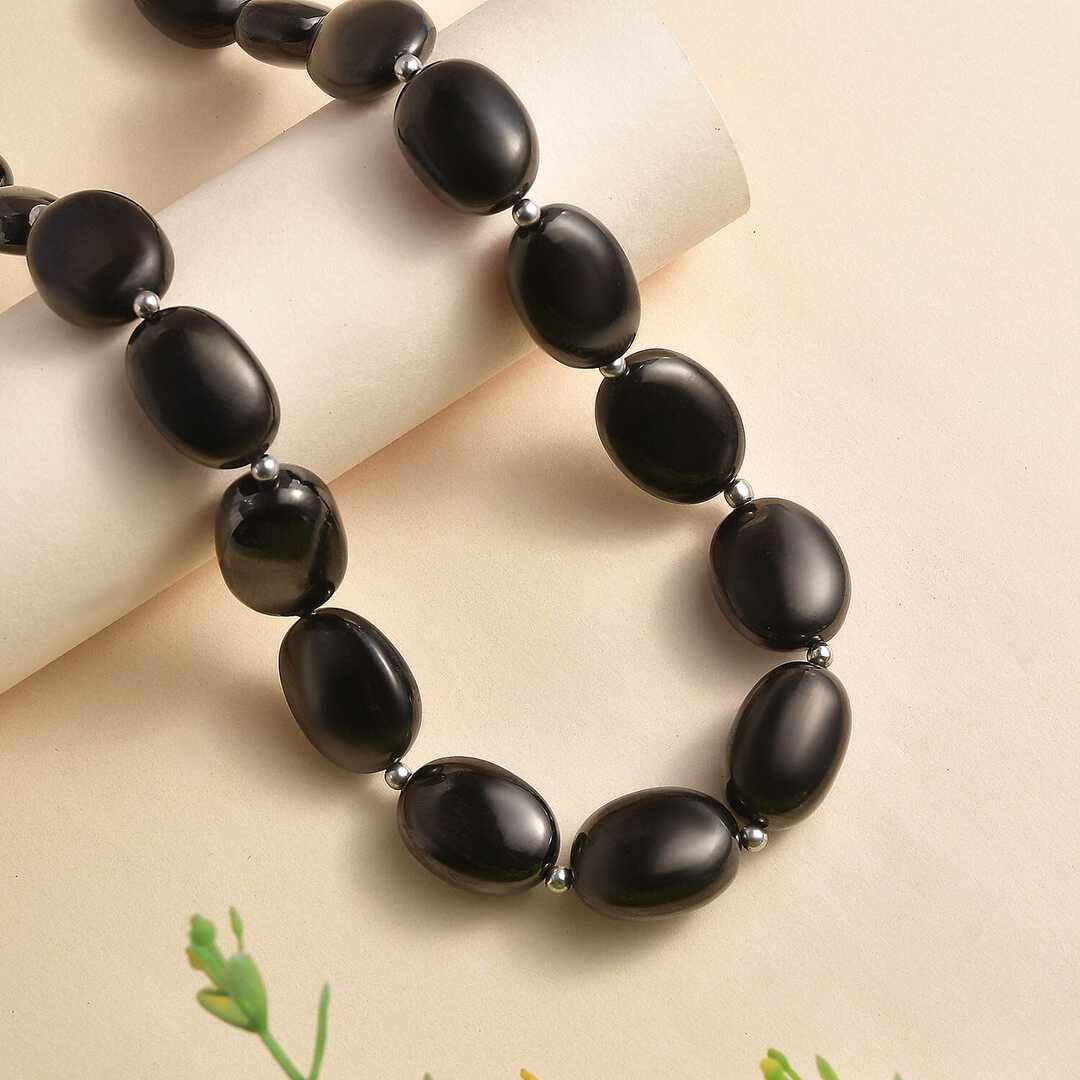 Elite Shungite Beaded Necklace