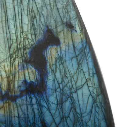 Iridescent Labradorite Free Form – A Magical Display of Clarity and Protection