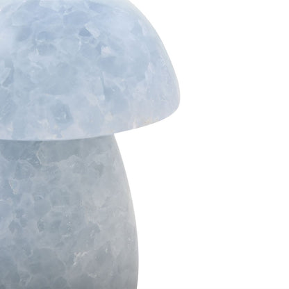 Blue Calcite Mushroom – A Soothing Touch of Serenity