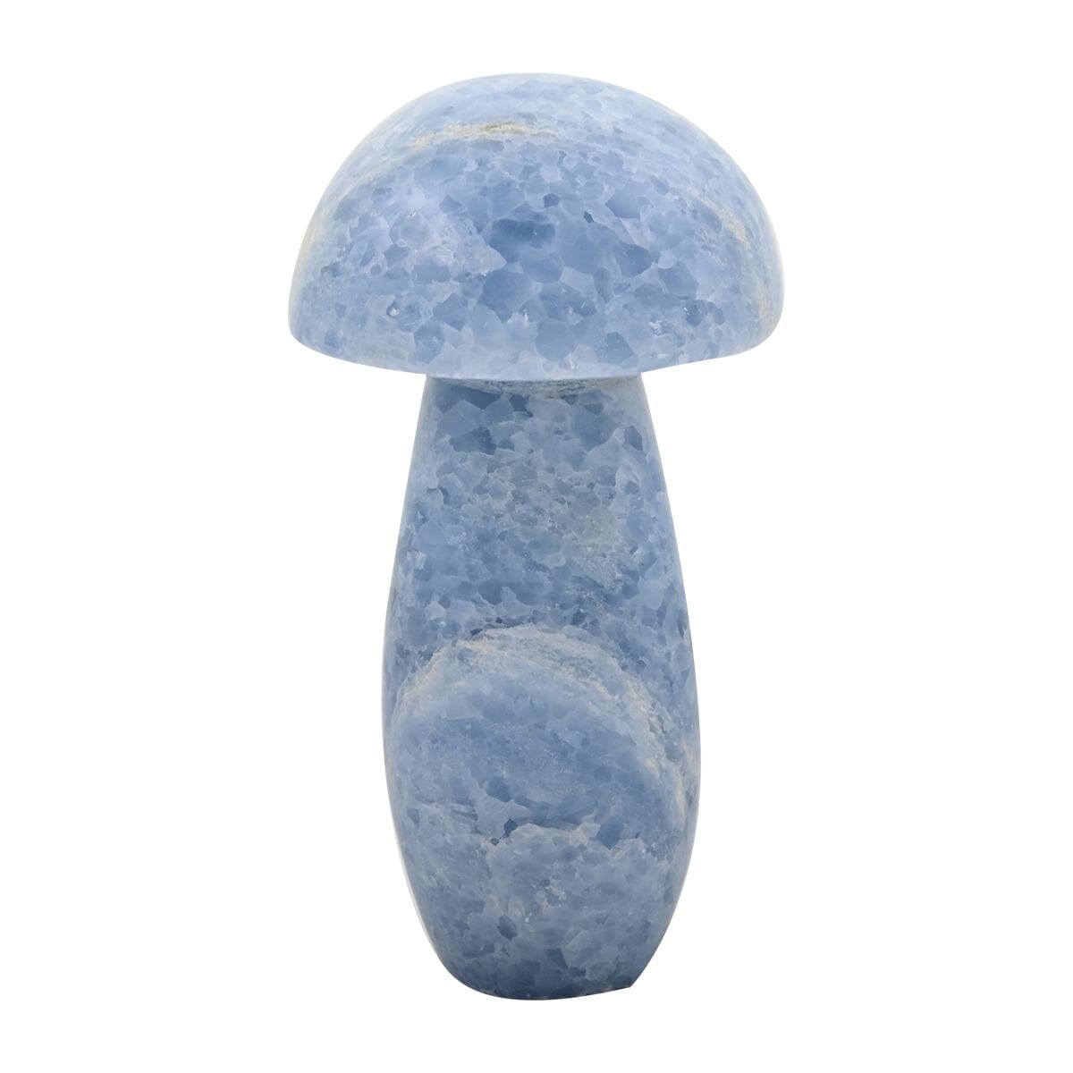 Blue Calcite Mushroom – A Soothing Touch of Serenity
