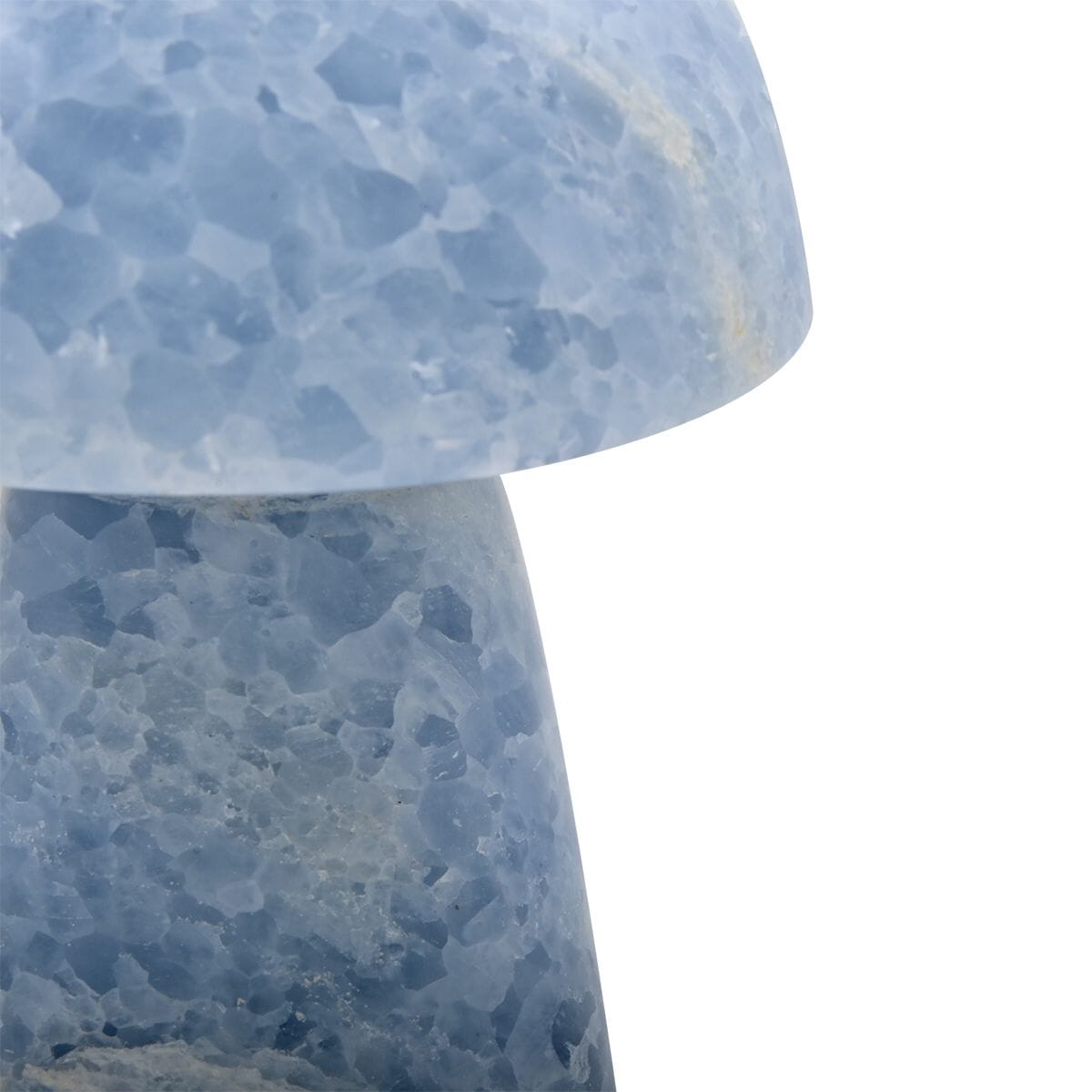 Blue Calcite Mushroom – A Soothing Touch of Serenity