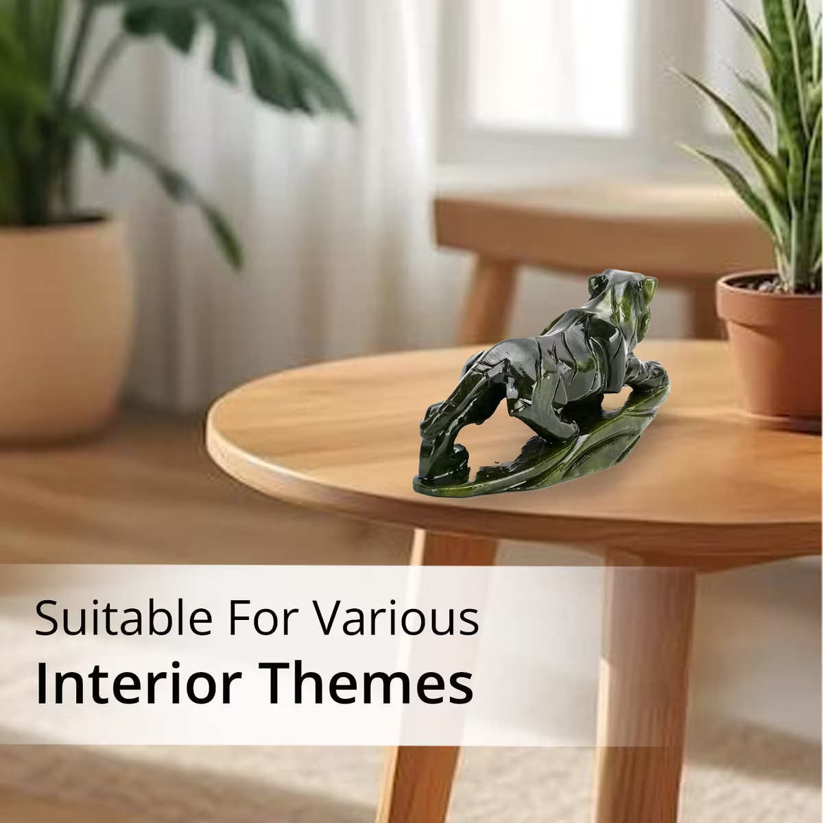 Serpentine Gemstone Animal Figurines – Artistry in Every Detail