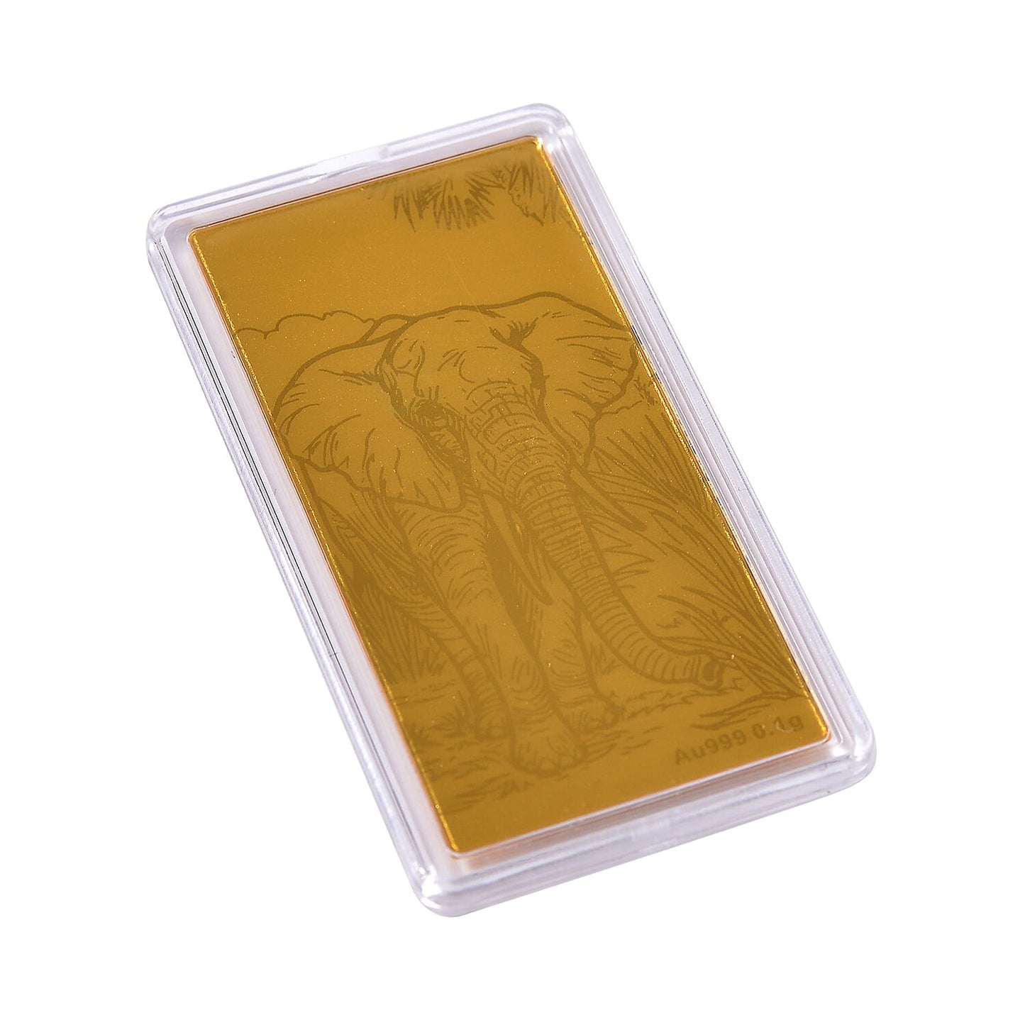 24K Gold Emboss Sheet Collection – Dragon Twins, Elephant & Statue of Liberty (100mg)