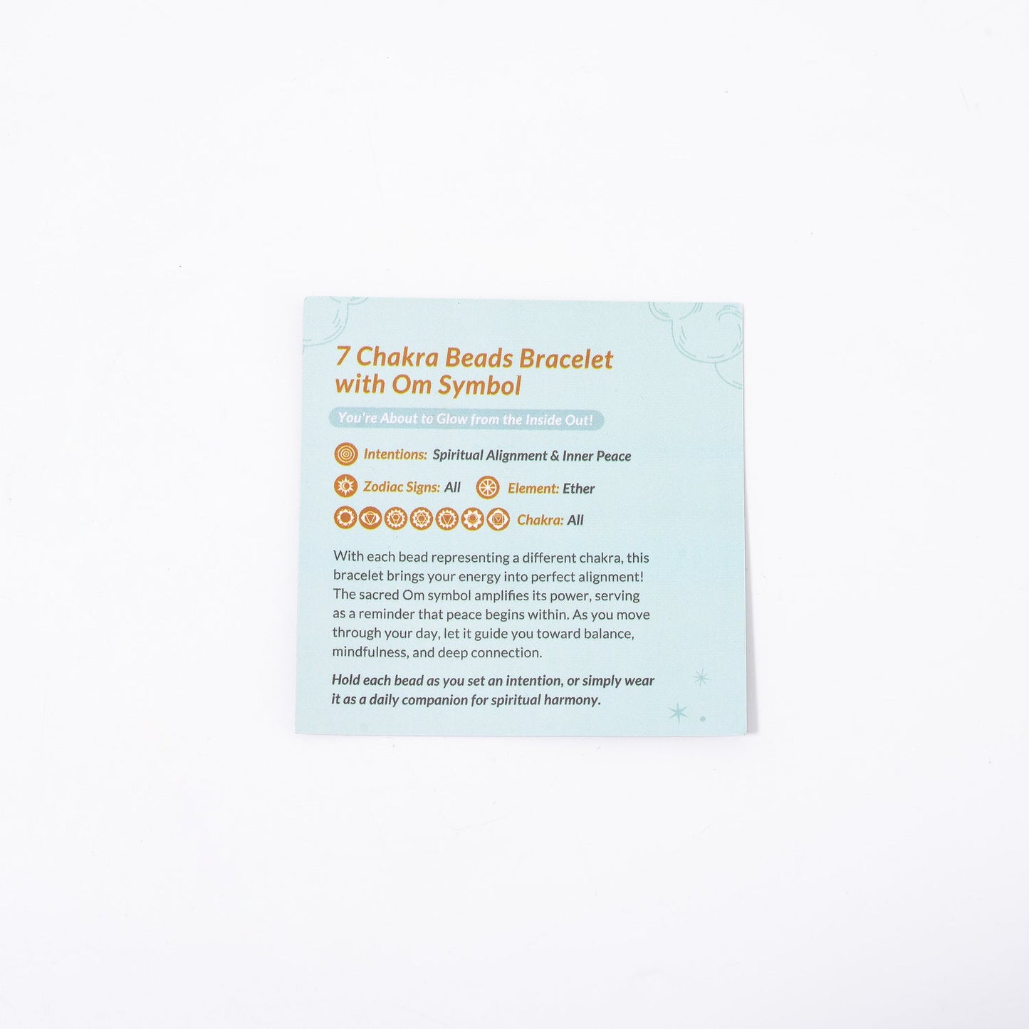 7 Chakra Bead Bracelet – A Gentle Nudge Back to Balance