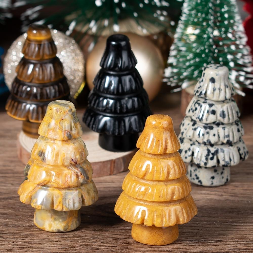 Christmas Tree Crystal Carving