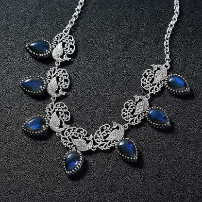 Malagasy Labradorite Regal Necklace