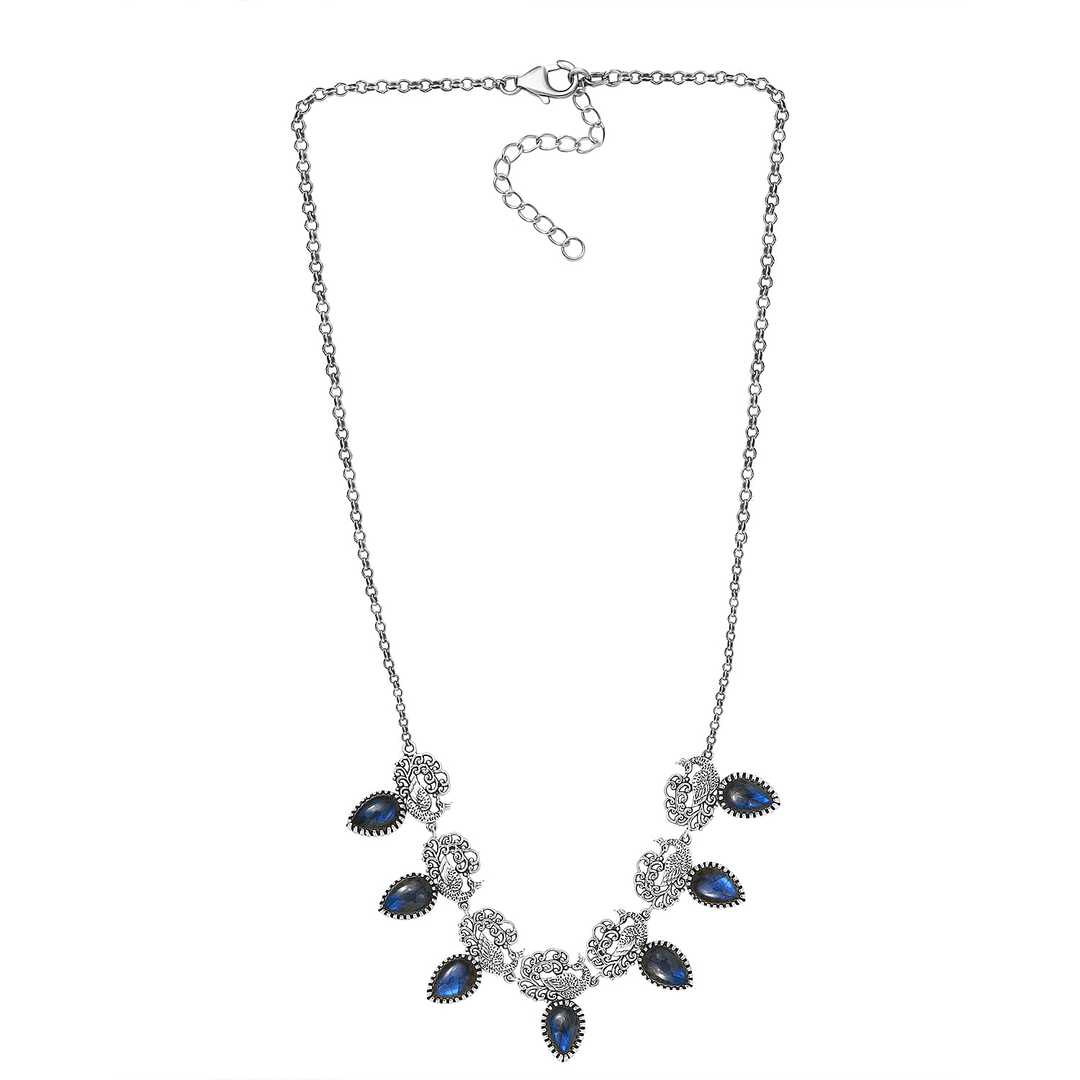 Malagasy Labradorite Regal Necklace