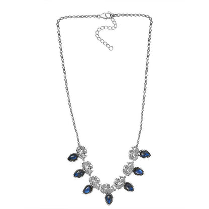 Malagasy Labradorite Regal Necklace