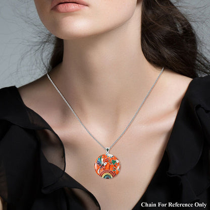 Sunset Multi-Gemstone Pendant — Warmth, Expression & Radiant Individuality