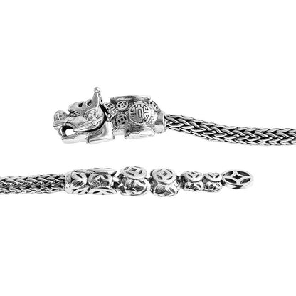 Bali Legacy Tulang Naga Chain Pixiu Bracelet