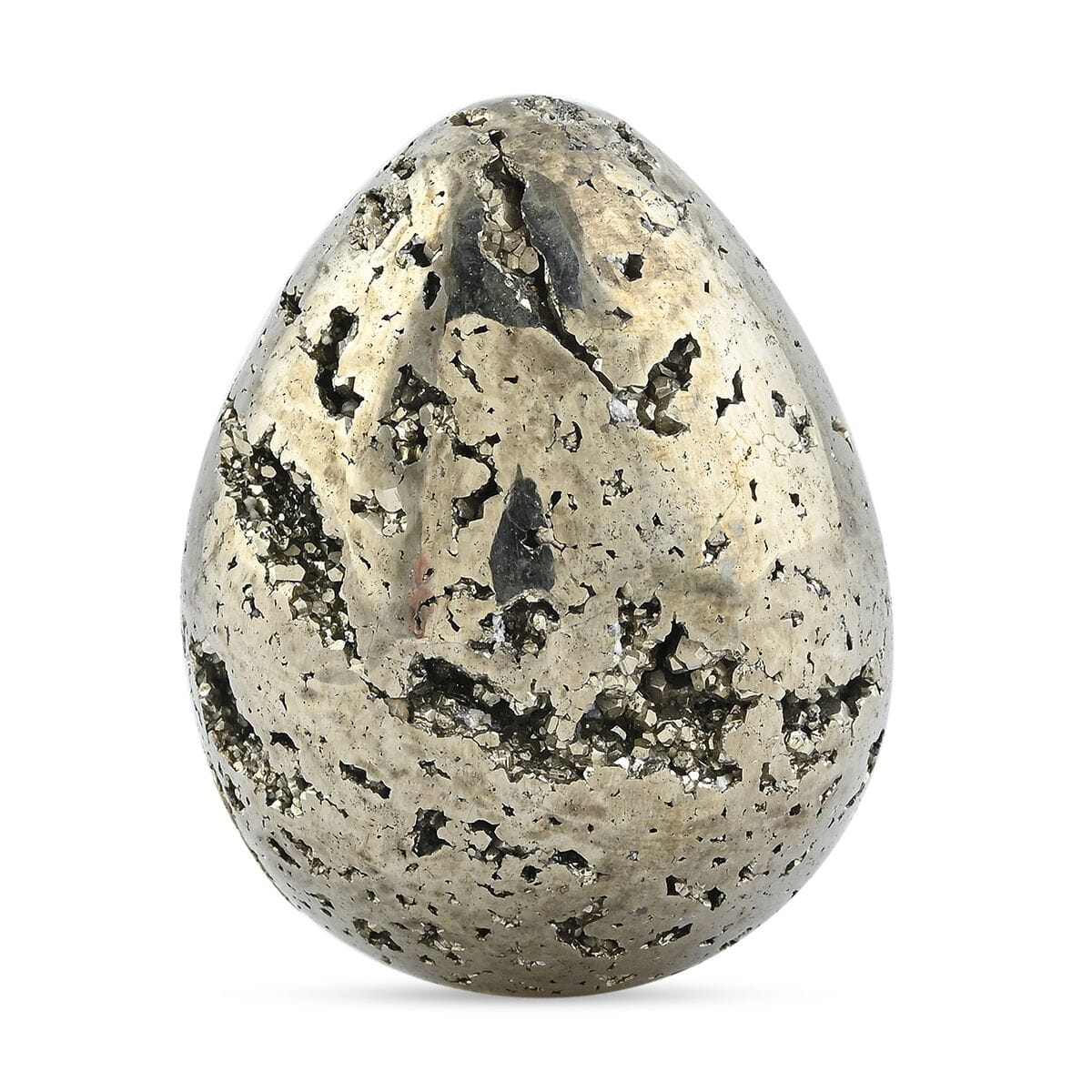 Pyrite Egg - Unique Sparkle For Every Room