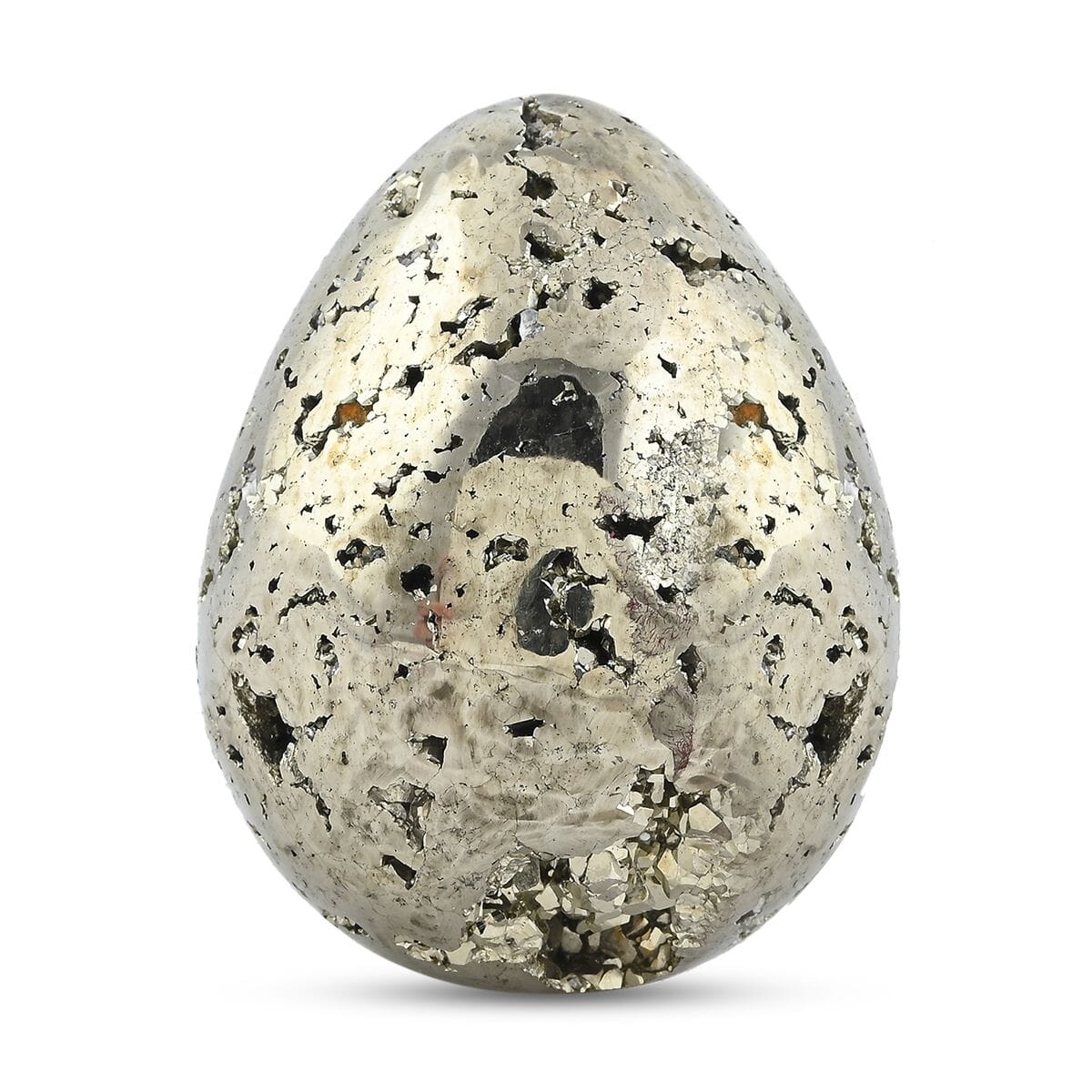 Pyrite Egg - Unique Sparkle For Every Room