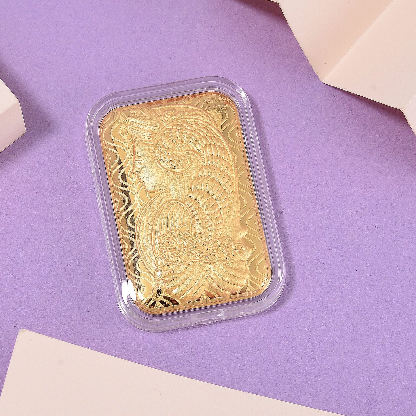 24K Gold Emboss Sheet Collection – Lady Fortuna & Serpent (10mg)