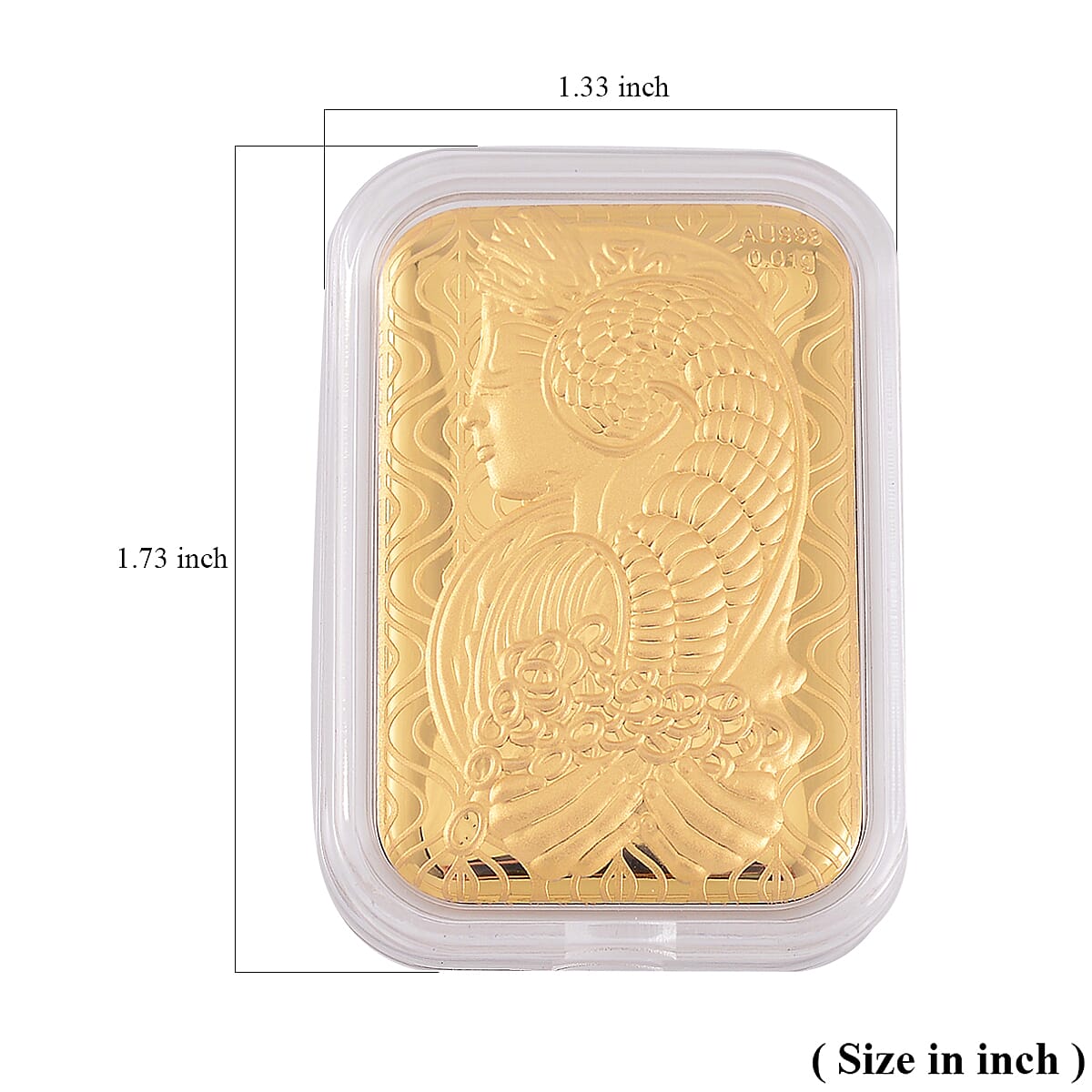 24K Gold Emboss Sheet Collection – Lady Fortuna & Serpent (10mg)