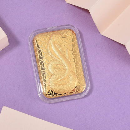 24K Gold Emboss Sheet Collection – Lady Fortuna & Serpent (10mg)