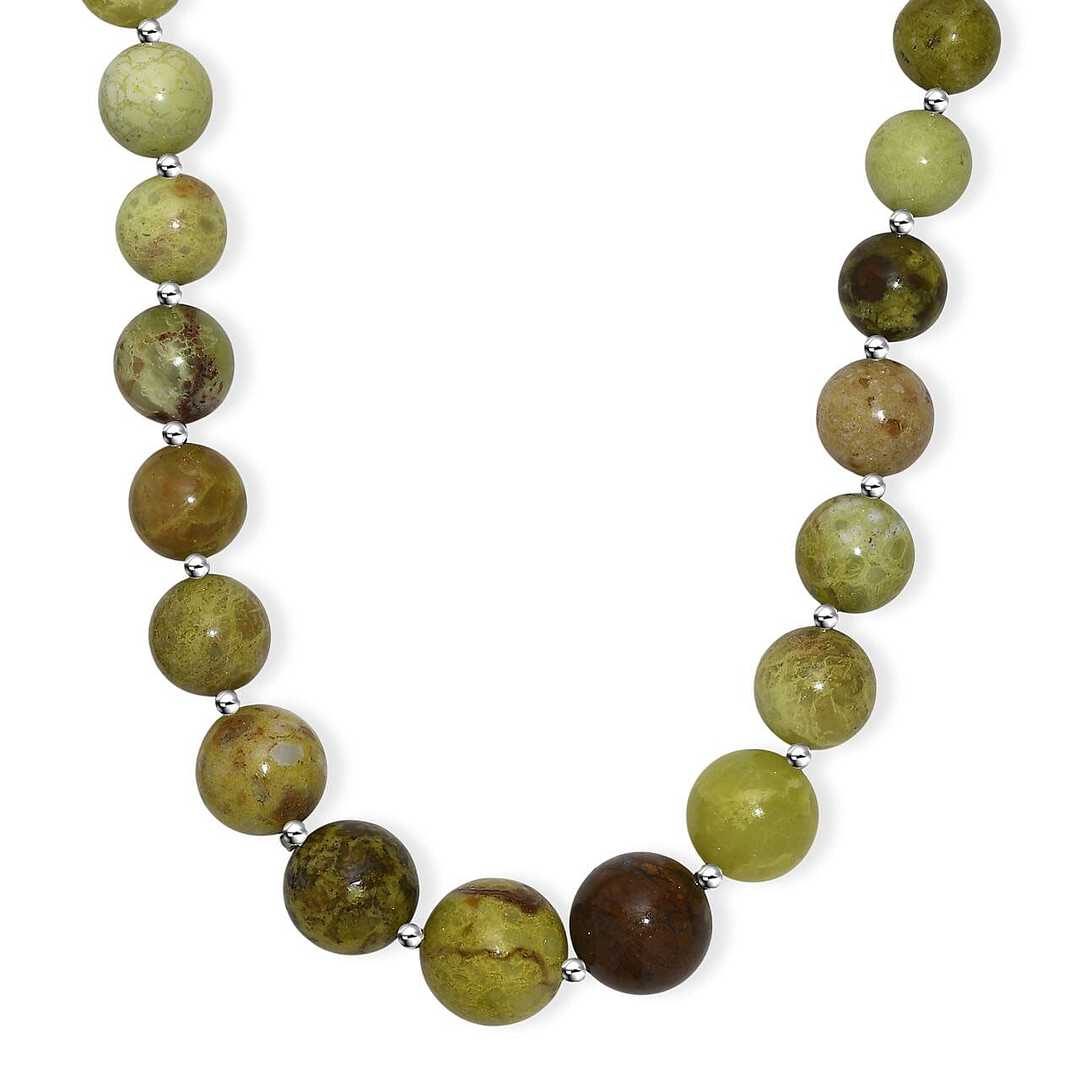 Beaded Green Opal Necklace – A Fresh Start in Stone