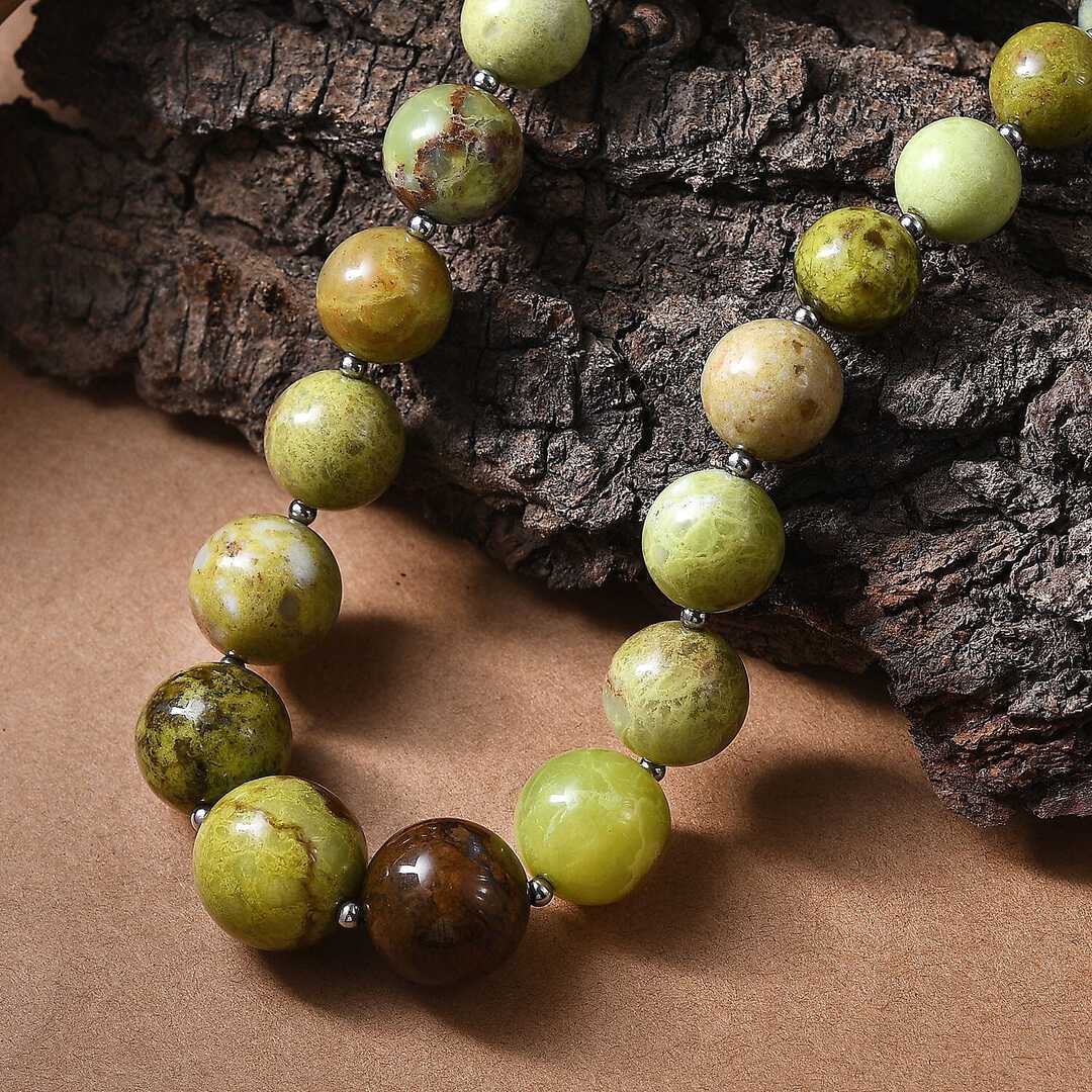 Beaded Green Opal Necklace – A Fresh Start in Stone