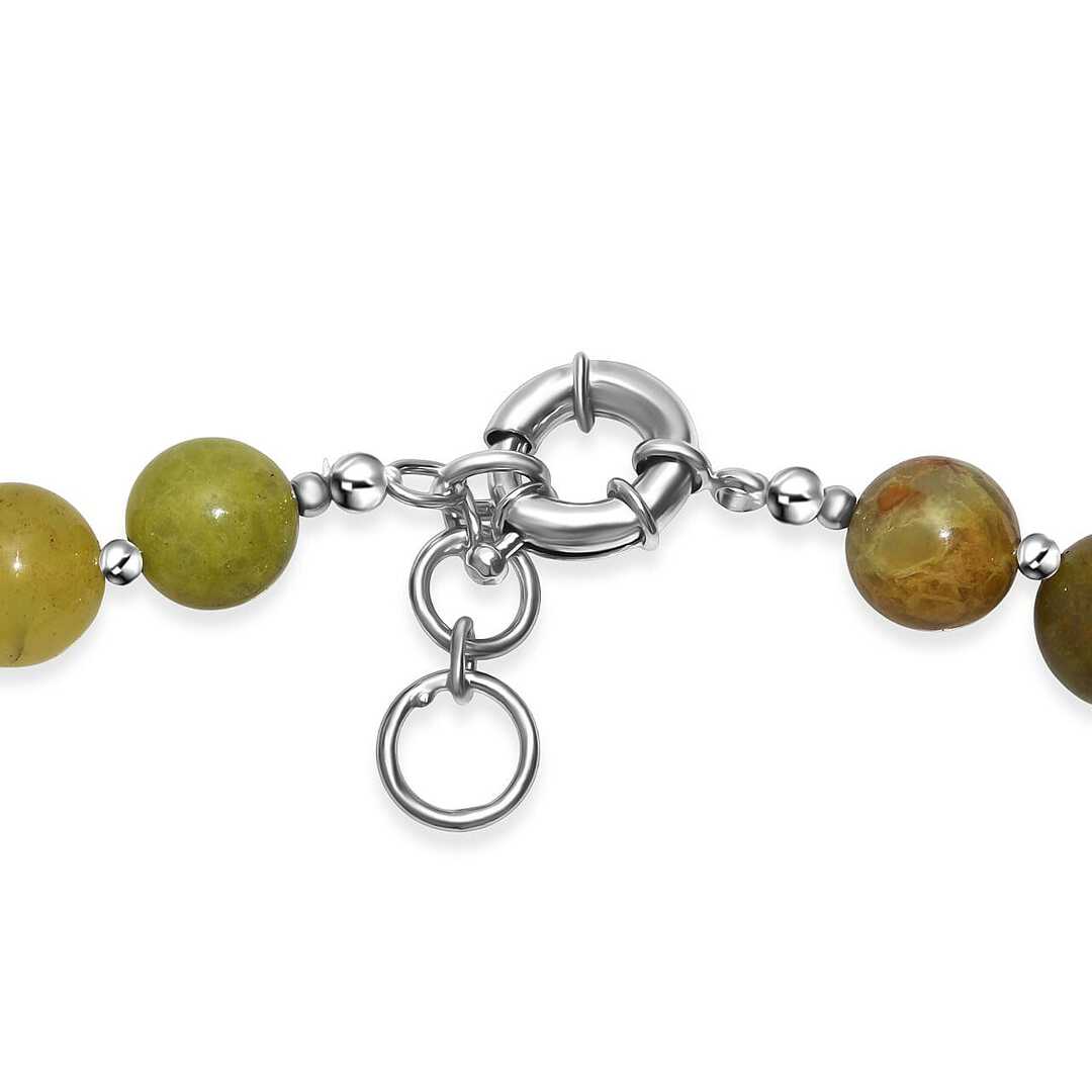 Beaded Green Opal Necklace – A Fresh Start in Stone