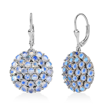 Moonstone Cluster Earrings – For Emotional Healing & Balance