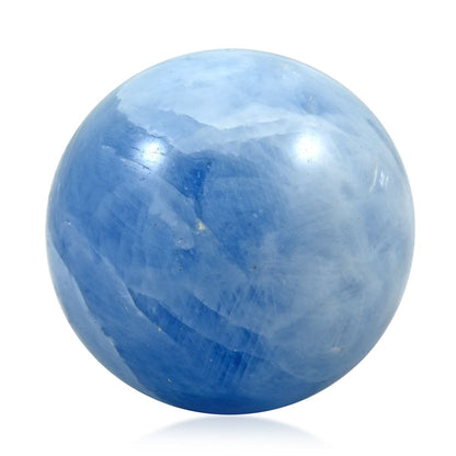 Natural Calcite Blue Sphere – Add Elegance and Tranquility to Any Room