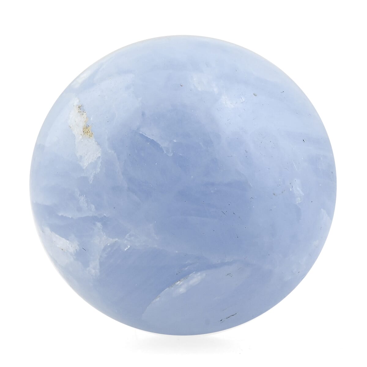 Natural Calcite Blue Sphere – Add Elegance and Tranquility to Any Room