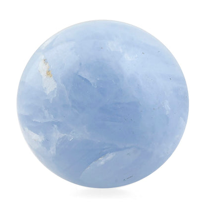 Natural Calcite Blue Sphere – Add Elegance and Tranquility to Any Room