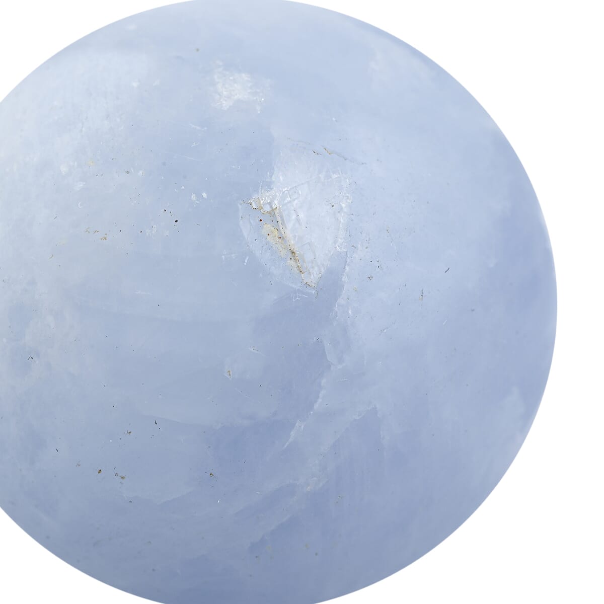 Natural Calcite Blue Sphere – Add Elegance and Tranquility to Any Room