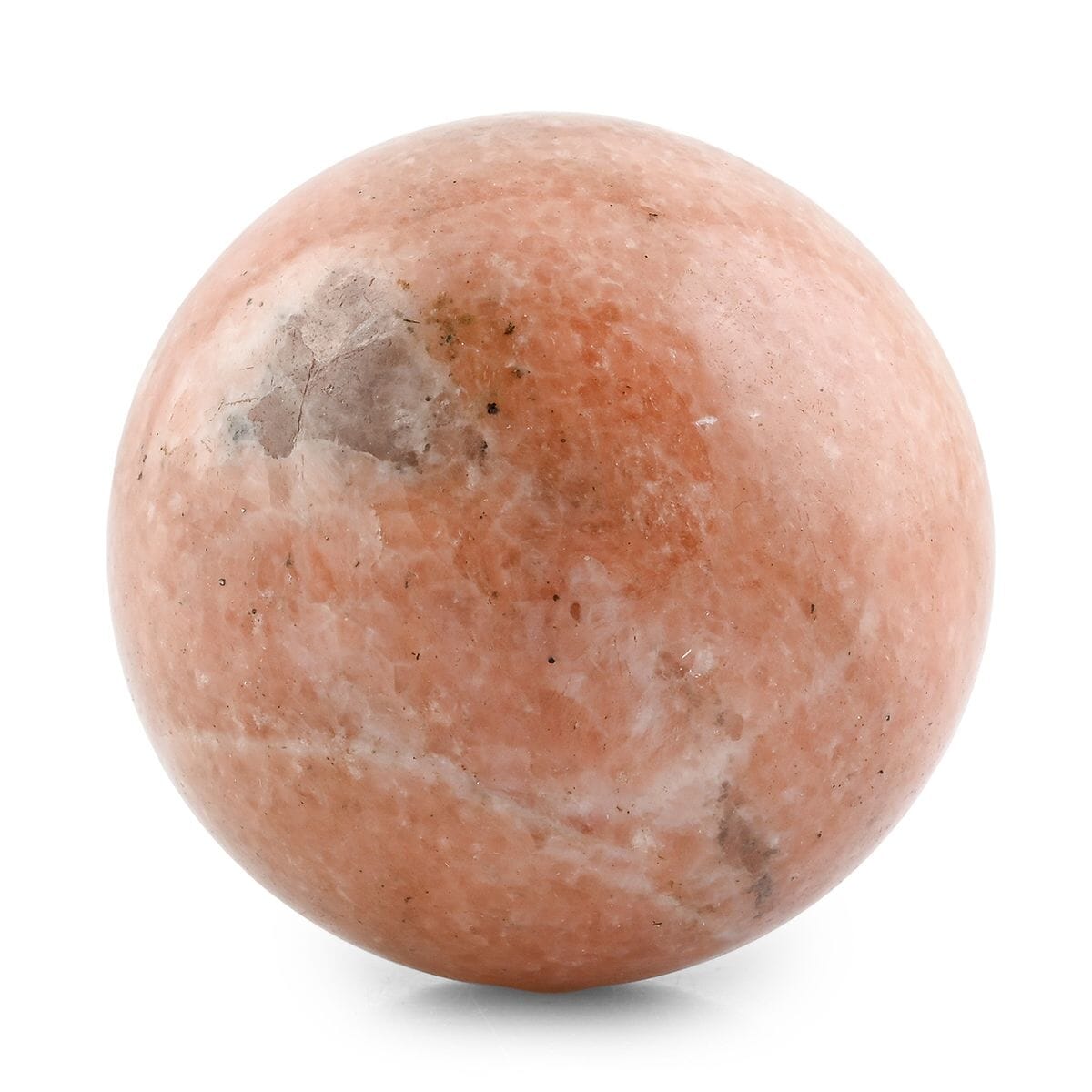 Cipollino Orange Sphere – A Stunning Marble Display for Your Home