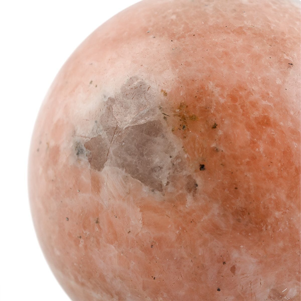 Cipollino Orange Sphere – A Stunning Marble Display for Your Home