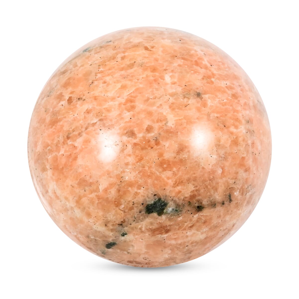 Cipollino Orange Sphere – A Stunning Marble Display for Your Home
