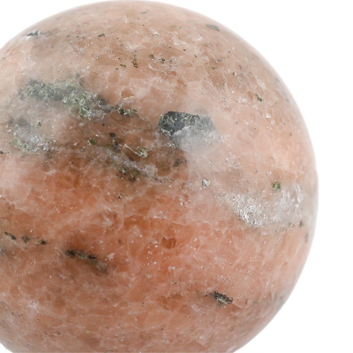 Cipollino Orange Sphere – A Stunning Marble Display for Your Home