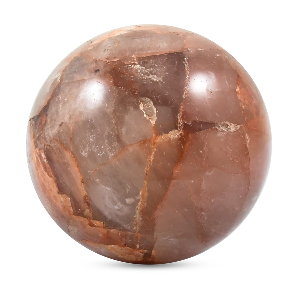 Fire Quartz Sphere – Ignite Passion and Clarity in Your Space