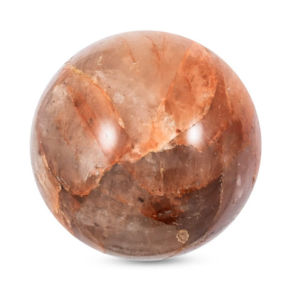 Fire Quartz Sphere – Ignite Passion and Clarity in Your Space