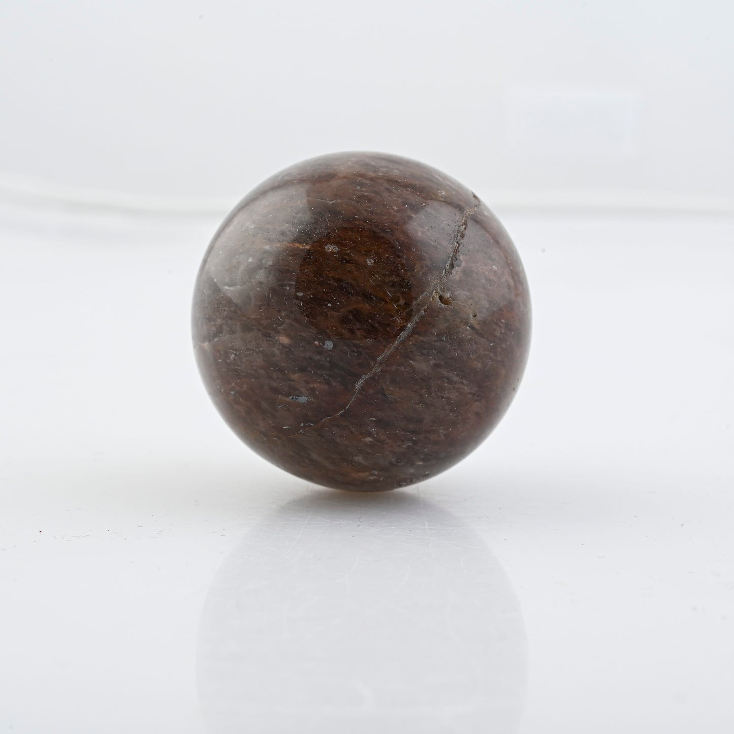 Fire Quartz Sphere – Ignite Passion and Clarity in Your Space