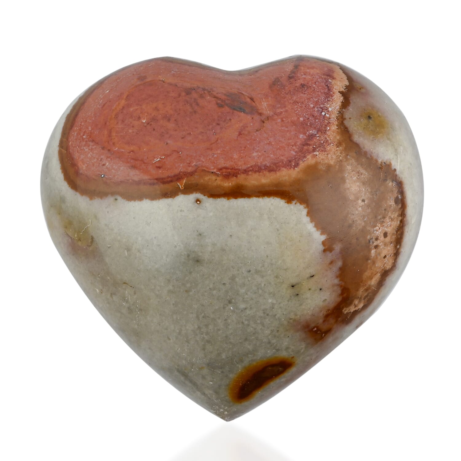 Multi Jasper Heart – Add Color and Charm to Your Decor